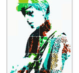 Bowie PopArt tavlor