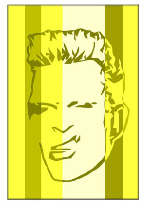 Konst/ Posters - Popart - Billy Idol PopArt tavlor