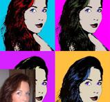 4 - Cartoon Warhol - omgjord för hand