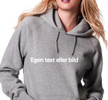 Vuxen Hood med Ditt eget tryck -Dam