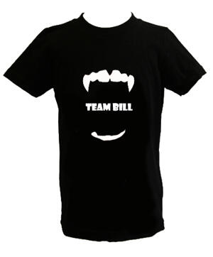 Tryck på kläder - Fangs t-shirt -Barn - Vampire crazy
