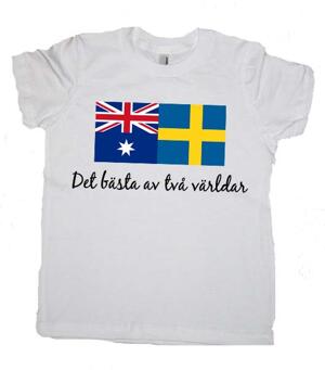 Tryck på kläder - Bästa ur två världar -T-shirt -Barn