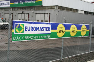 Företagsprodukter - Banderoll -Löpmeter